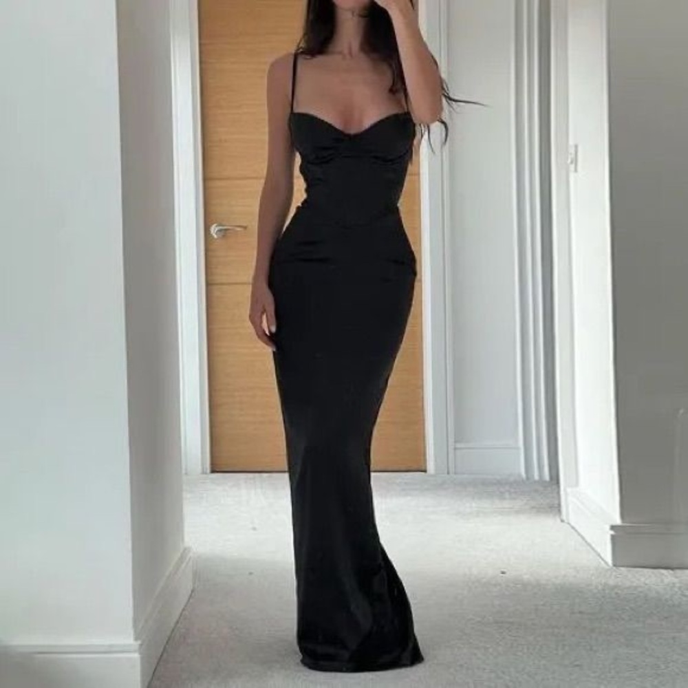 House of CB Stefania Corset Maxi Dress Regular Cup - Picture 9 of 10